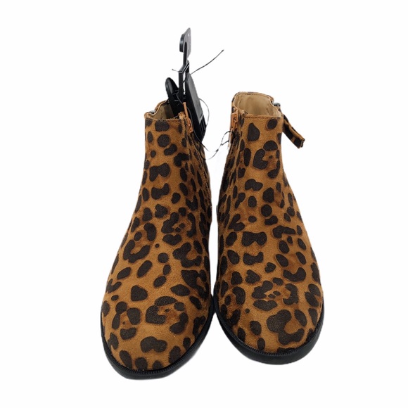 (SH-124) Time And Tru Block Heels Leopard Sz 7.5 - Picture 2 of 5